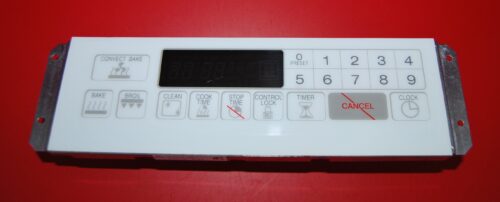 Part # 7601P566-60 - Maytag Oven Control Board (used, overlay fair - White)
