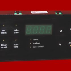 Part # A03619508 - Frigidaire Oven Control Board (used, overlay fair - Black)