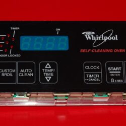 Part # 8053181 | 6610142 - $Whirlpool Oven Control Board (used, overlay good - Black)