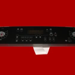 Whirlpool Oven Switch Membrane/Control Board WP9757623 | 9757271 | OEM Used Tested (overlay fair - Black)