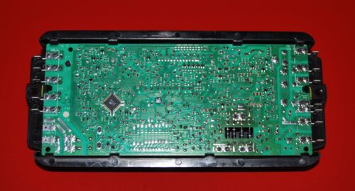 Part # 9762195 - Whirlpool Gas Oven Control Board (used, overlay very good - Bisque)