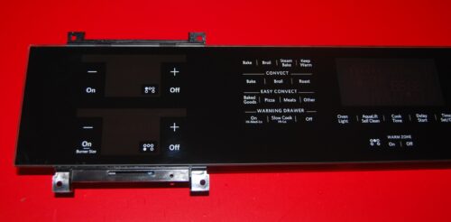 Part # W10692419 | W10612943 | KitchenAid Oven Touchpad and Control Boards (overlay good - Black)