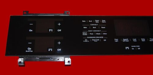 KitchenAid Oven Touchpad and Control Boards W10692419 | W10612943 | OEM Used Tested (overlay good - Black)