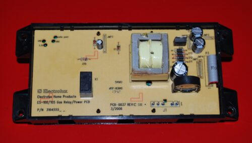 Part # 316455410 Frigidaire Gas Oven Control Board (used, overlay near mint - Black)