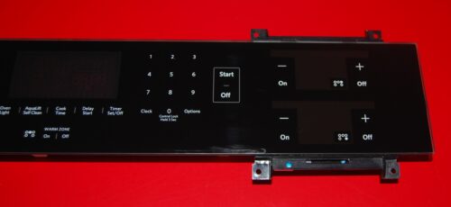Part # W10692419 | W10612943 | KitchenAid Oven Touchpad and Control Boards (overlay good - Black)