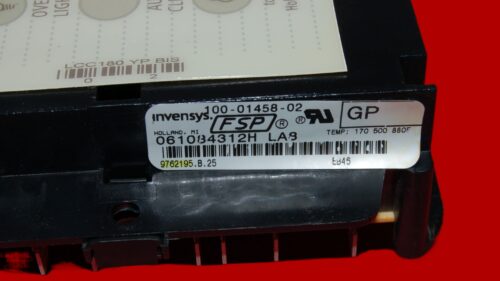 Whirlpool Gas Oven Control Board 9762195 | WPW10114385 | OEM Used Tested (overlay excellent - Bisque)