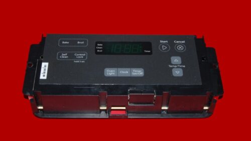 Whirlpool Oven Control Board W10734609 | WPW10734609 | OEM Used Tested (overlay good - Dark Gray)