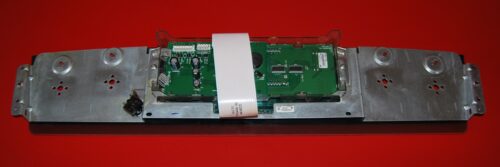 Part # 9758475 | 9762733 Whirlpool Oven Control Panel And Board (used, overlay very good - Black)