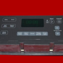 Whirlpool Oven Control Board W10834007 | W11122543 OEM Used Tested (overlay excellent Dark Gray)