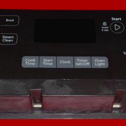Whirlpool Oven Control Board - W10834007 | W11122543 (overlay excellent - Dark Gray)