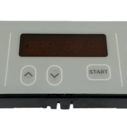 Part # WB27T10174 | 164D3260P014 GE Oven Control Board (overlay fair - Light Gray)