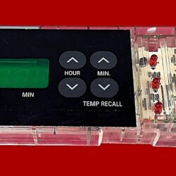 Part # WB27K10048 | 183D7277P003 | GE Gas Oven Control Board (overlay fair - Black)