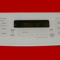 Part # WB27T10752 | WB27T10611 | GE Oven Touch Panel And Board (overlay good - Bisque)
