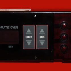 Part # WB27X10059 | WB27X5503 | 164D2851P001 | GE Oven Control Board (overlay fair - Black)