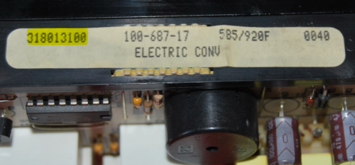 Part # 318013100 | 318012901 Frigidaire Oven Control Board (used. overlay fair - White)