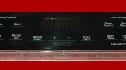GE Gas Oven Control Board - 164D8450G177 | WB27X44726 (overlay fair - Black)