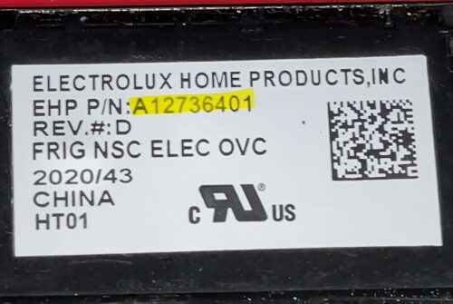 Part # 5304518660 | A12736401 | Frigidaire Oven Control Board (overlay excellent - Black)