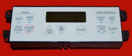 Part # WB27K10008 | 164D3260P003 | GE Gas Oven Control Board (overlay good - White)