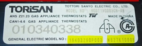 Part # WB27K10008 | 164D3260P003 | GE Gas Oven Control Board (overlay good - White)