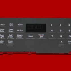 Part # WB27X47793 | 191D9860G002 | GE Oven Control Board (overlay fair - Dark Gray)