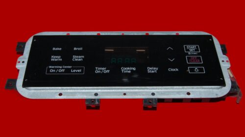Samsung Oven Switch Membrane and Control Board - DG34-00035B | DE94-03595A (overlay fair - Black)