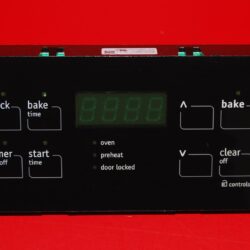Part # 316557241 - Frigidaire Oven Control Board (used, overlay good - Black)