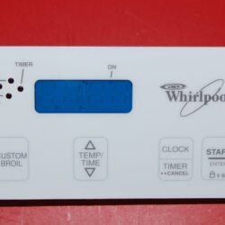 Part # 6610152 | 8053155 - Whirlpool Gas Oven Control Board (used, overlay near mint - White)