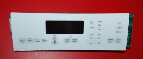 Part # 8523665 - Frigidaire Oven Control Board (used, overlay fair - White)