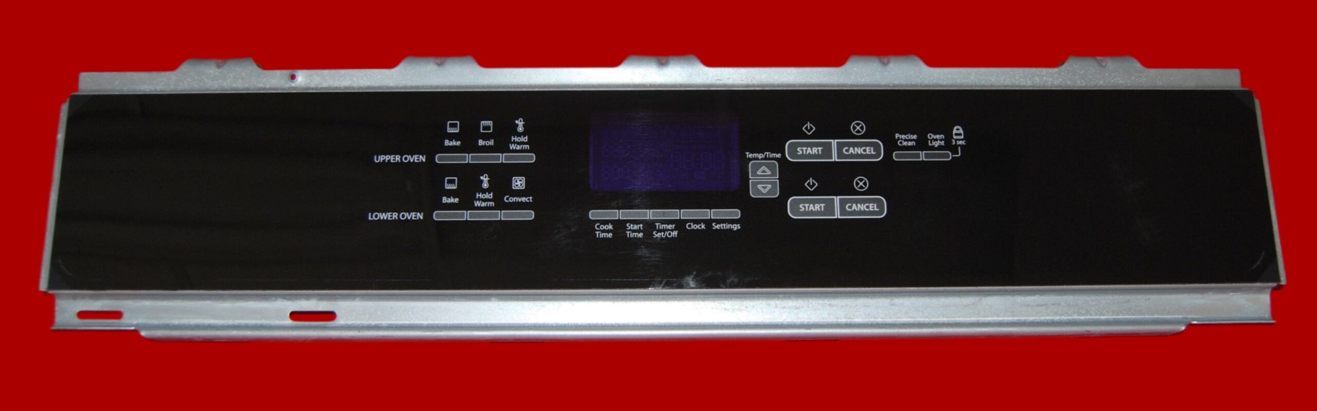 Part # W10321795 | W10365415 Whirlpool Gas Oven Switch Panel And Board (used, overlay fair - Black)