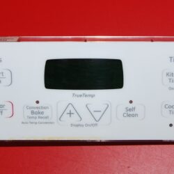 Part # WB27T11154 - GE Oven Control Board (used, overlay fair - White)