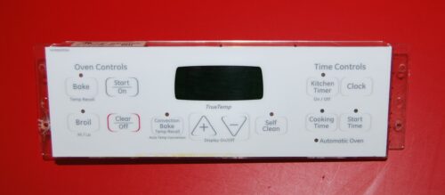 Part # WB27T11154 - GE Oven Control Board (used, overlay fair - White)