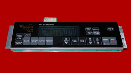 Whirlpool Oven Control Board - 8523355 | 4453614 (overlay fair - Black)