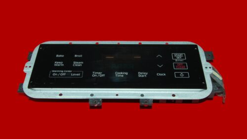 Samsung Oven Switch Membrane and Control Board - DG34-00035B DE94-03595A | OEM Used Tested (overlay fair - Black)