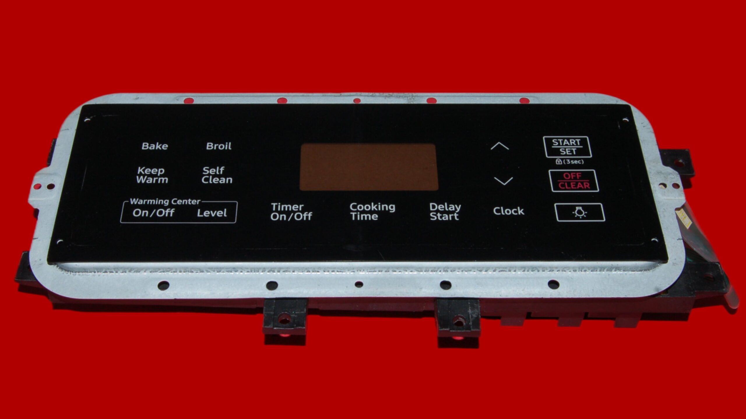Samsung Oven Switch Membrane and Control Board DG34-00041A | DE94-03926A | OEM Used Tested (overlay fair - Black)