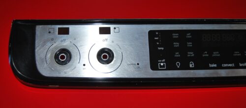 Part # 139059417 | A01519101 Frigidaire Oven Control Panel And Board (used, overlay fair - Stainless Steel/Black)