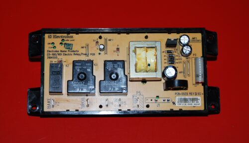 Part # 316455420 - Kenmore Oven Control Board (used, overlay near mint - White)