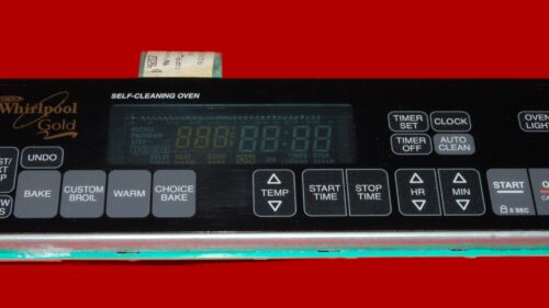 Whirlpool Oven Control Board - 8523355 | 4453614 (overlay fair - Black)