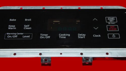 Samsung Oven Switch Membrane And Control Board - DG34-00041A | DE94-03926A (overlay fair - Black)