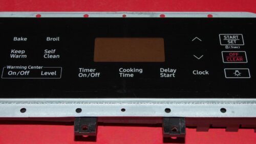 Samsung Oven Switch Membrane and Control Board DG34-00041A | DE94-03926A | OEM Used Tested (overlay fair - Black)