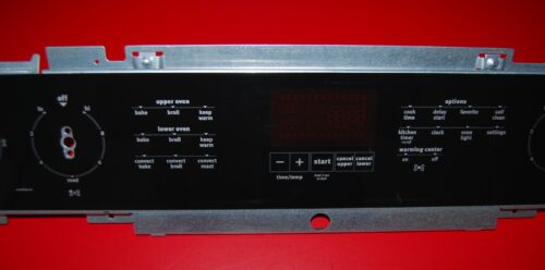 Part # W11527471 | W11515092 Maytag Oven Touch Panel And Board (used, overlay fair - Black)