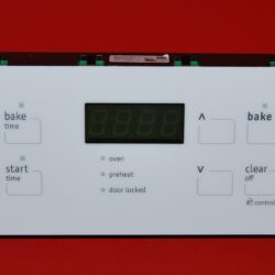 Part # 316557115 - Frigidaire Oven Control Board (used, overlay near mint - White)