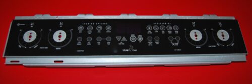 Part # W10224758 | W10157242 Whirlpool Oven Touch Panel And Board (used, overlay fair - Black)