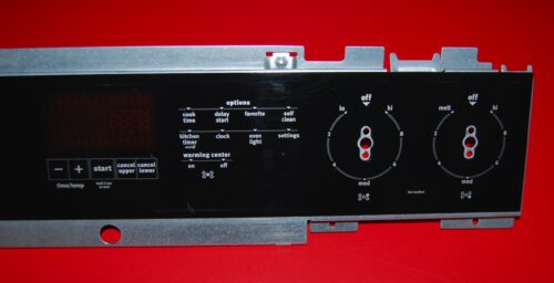 Part # W11527471 | W11515092 Maytag Oven Touch Panel And Board (used, overlay fair - Black)