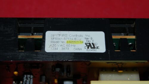 Frigidaire Oven Control Board 316557114 | 5304511908 | OEM Used Tested (overlay excellent - Black)