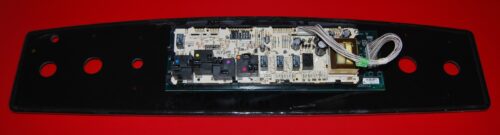 Part # WB27T10697 | WB27T10805 | 164D6476G009 GE Oven Control Panel And Board (used, overlay good - Black)