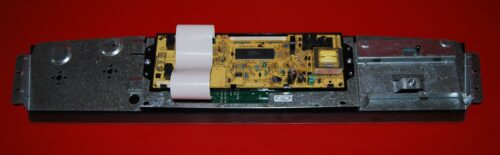 Part # 9763262 | W10110451 Whirlpool Gas Oven Control Panel And Board (used, overlay good - Black)