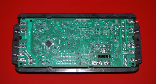 Part # W10833987 - Whirlpool Board Control (used, overlay fair - White)