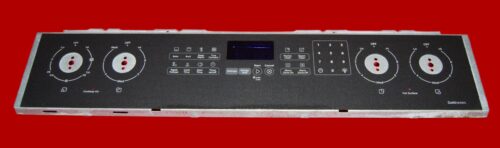 Part # W10705602 | W10705788 Whirlpool Oven Control Panel And Board (used, overlay fair - Dark Gray)