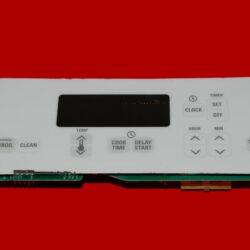Kenmore Keypad Membrane Oven Control Board 8272702 | 8523665 | OEM Used Tested (overlay fair - White)
