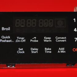 Part # 5304509229 | A01519163 Frigidaire Oven Control Board (used, broken tab, overlay fair - Black)